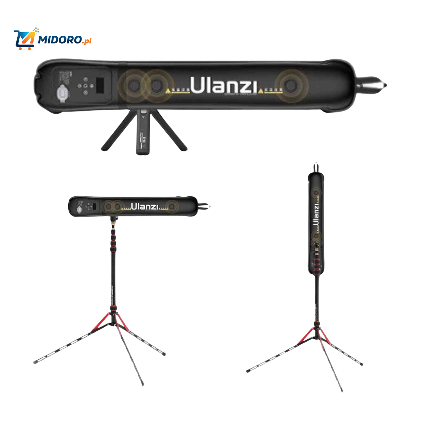 Ulanzi™ Lampa Napełniana Powietrzem | Magnetyczne Światło lub Zestaw Statywów – Idealna do Fotografii, Wideo i Na Zewnątrz