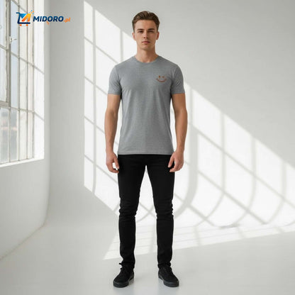 SmileyWave™ T-shirt | Miękka bawełna, wyrazisty design i oddychający