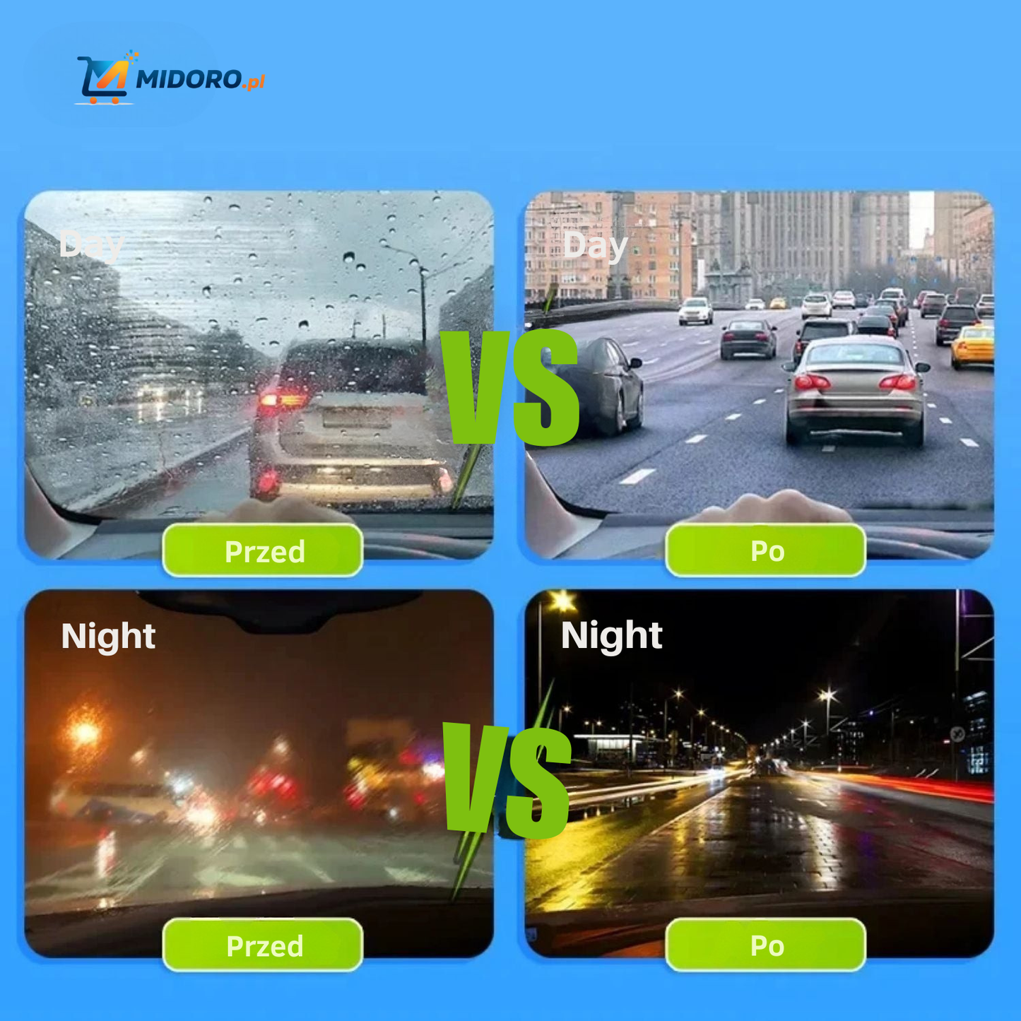 VisiShield™ Auto i Powłoka Szyb | Nano Kryształ Wosk, Wysoki Blask i Ochrona!