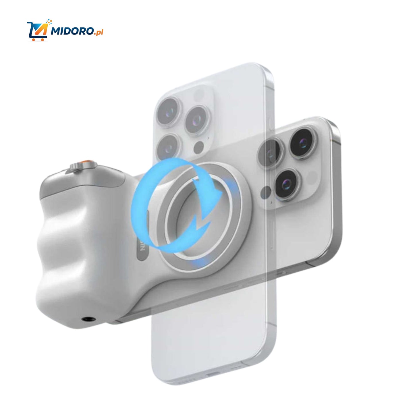 MagGrip™ Uchwyt | Magnetyczny, Zdalny Bluetooth i Asystent Zoom