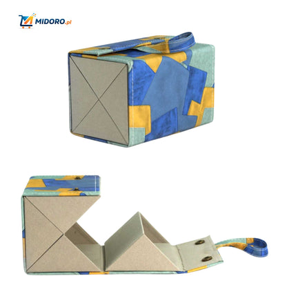 Optigarde™ Etui na okulary | Wielokieszeniowe, Składane i Oszczędzające Miejsce