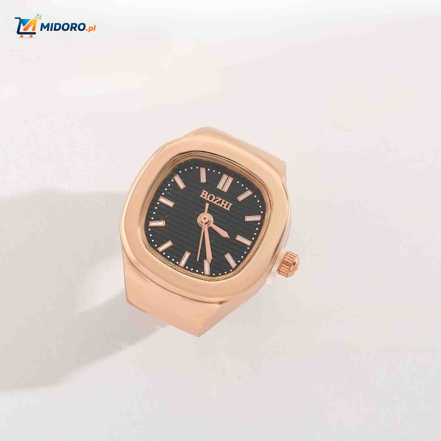 Timora™ Zegarek Pierścionkowy | Unikalny design, wyświetlanie czasu i stylowy dodatek