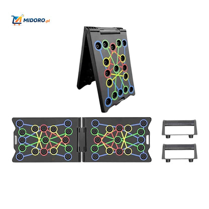 PowerFit™ Deska do Pompki | Wielofunkcyjna, Wzmacniająca Mięśnie i Kompaktowa