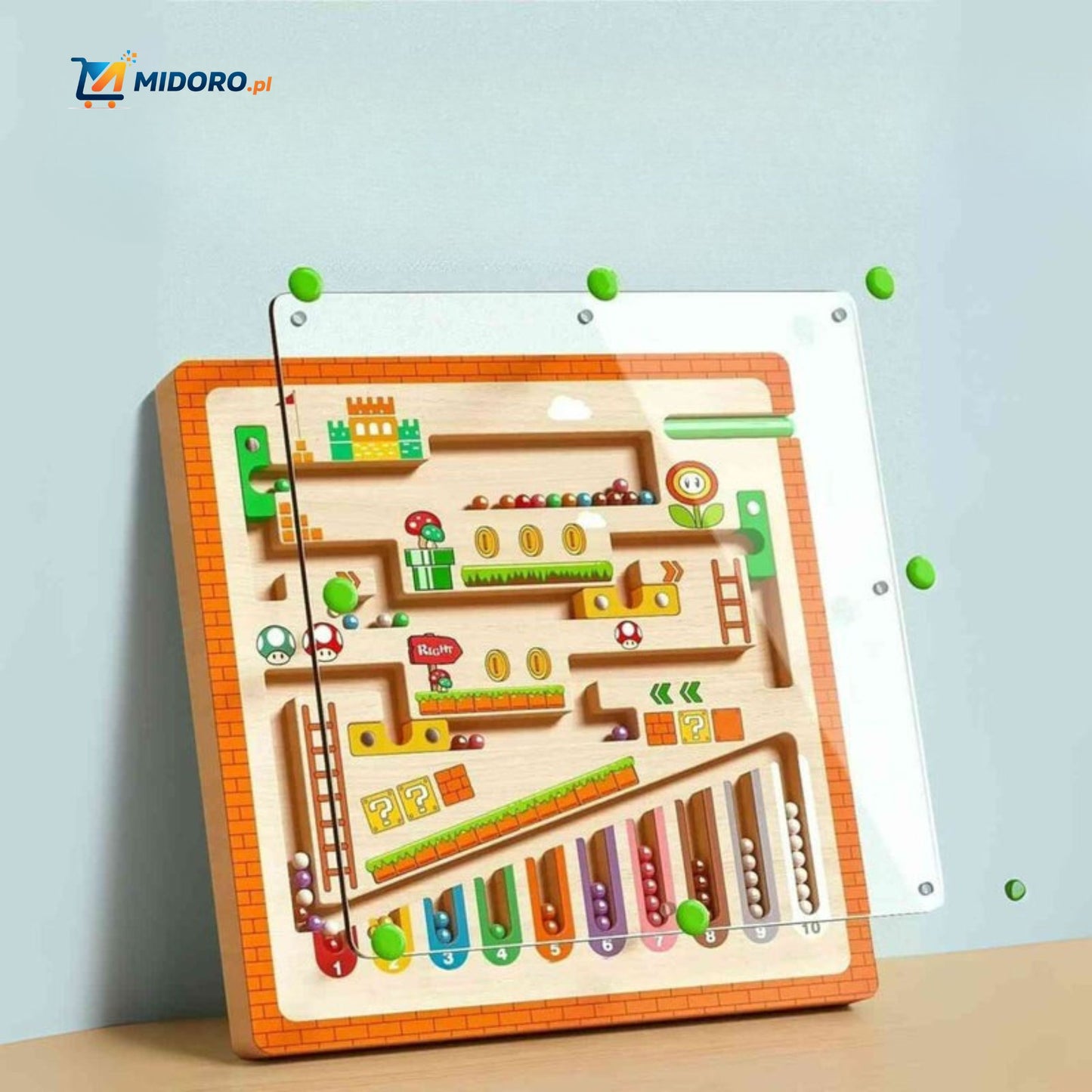 MagnoMaze™ Gra | Logiczne myślenie, motoryka mała i radość z nauki