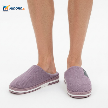 Warmtique™ Kapcie | Miękka bawełna, antypoślizgowe i domowy komfort