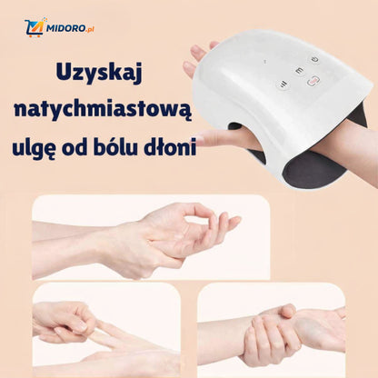 Palmex™ Masażer Rąk | Poduszki Powietrzne, Ciepło & Ulga w Stawach