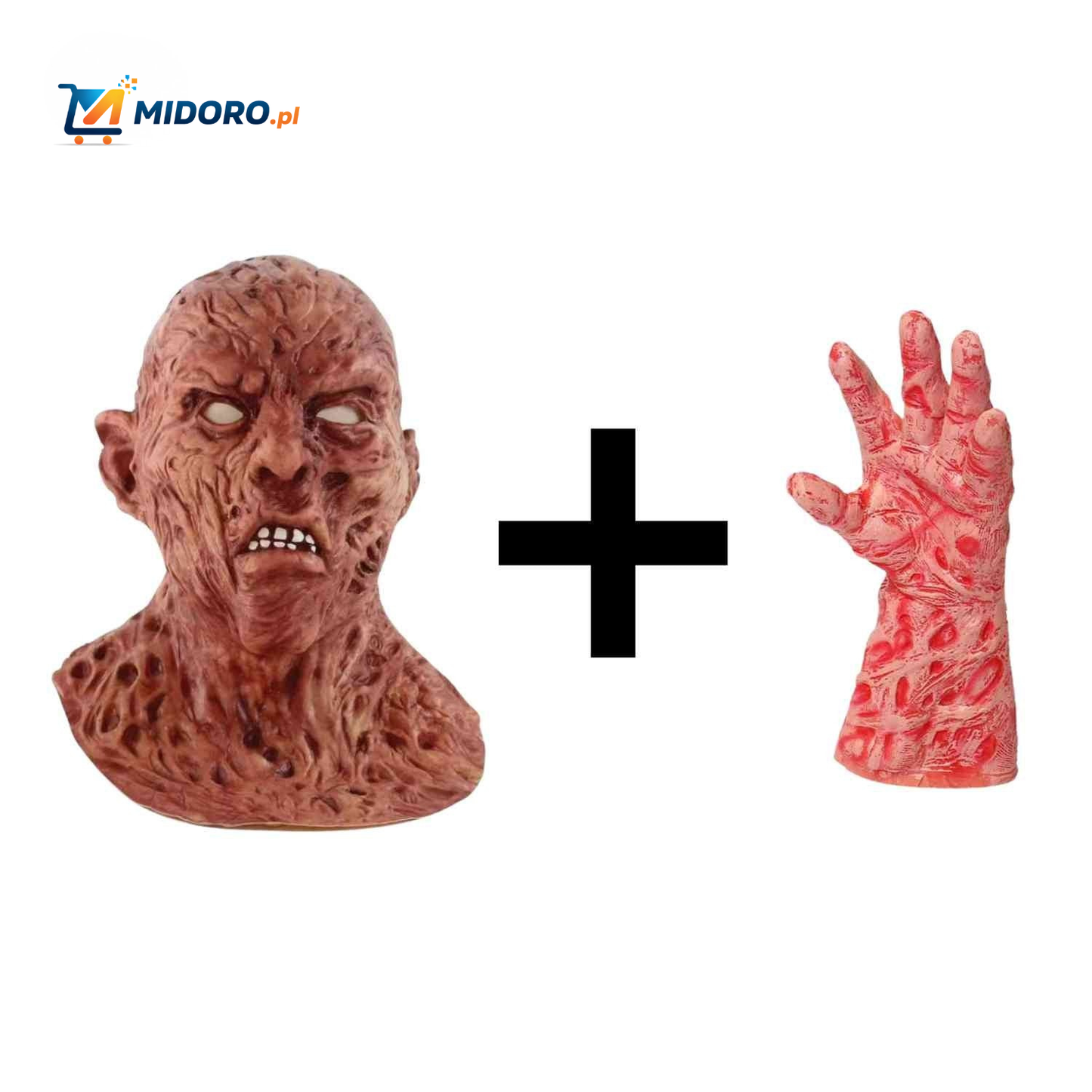 Zombiora™ Maska | Przerażająco realistyczna, wygodna na Halloween