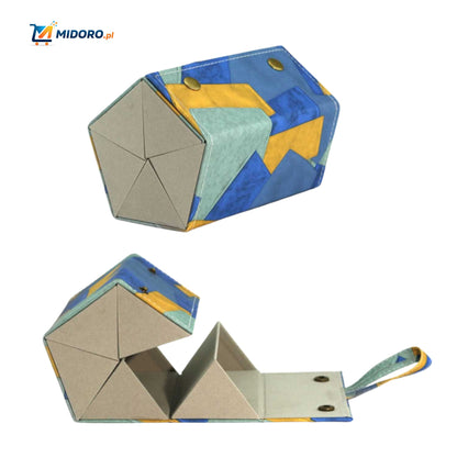 Optigarde™ Etui na okulary | Wielokieszeniowe, Składane i Oszczędzające Miejsce