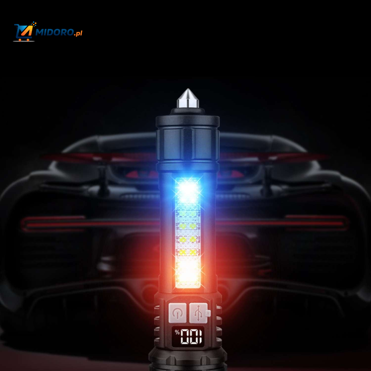 Torchlite™ Latarka | Potężne LED-światło, Ładowalna i Idealna na Zewnątrz!