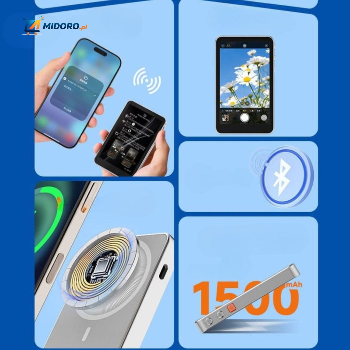 MagnoScreen™ Tylny Wyświetlacz | Magnetyczny, bezprzewodowy i na żywo