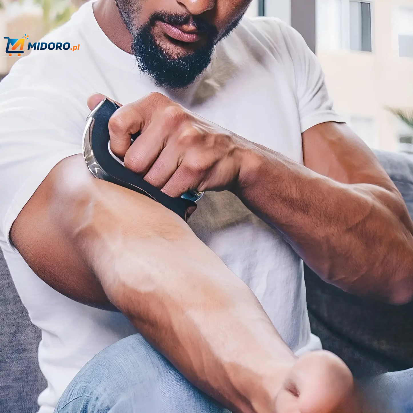 Visiopro™ Regeneracja Mięśni | Masaż Mikroprądowy, Łagodzi Napięcie Mięśni!