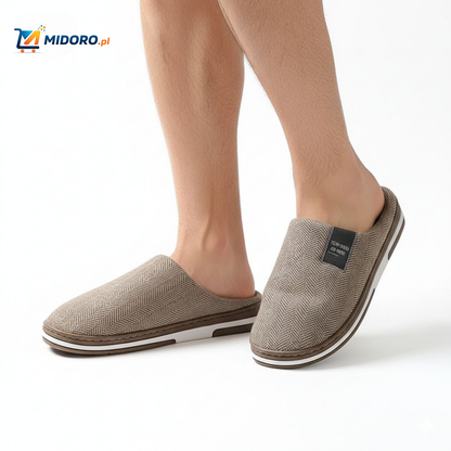 Warmtique™ Kapcie | Miękka bawełna, antypoślizgowe i domowy komfort