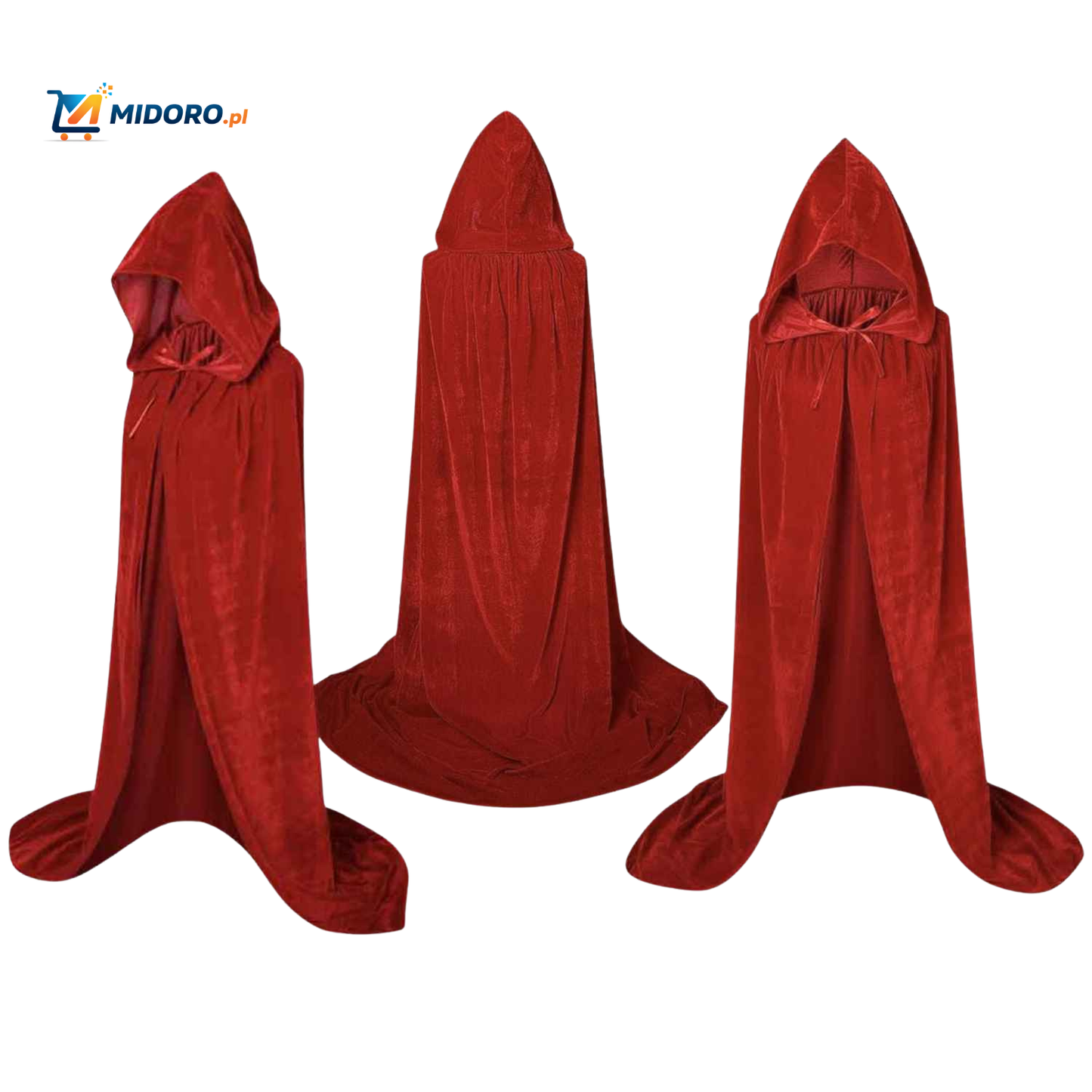 Spookora™ Peleryna | Welur, Halloween Przebranie & Występ na Scenie