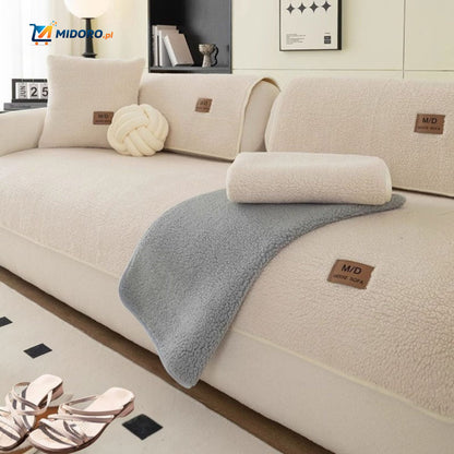 LuxeLamb™ Pokrowiec na Sofę | Miękki Design z Owczej Wełny dla Ciepła i Elegancji!