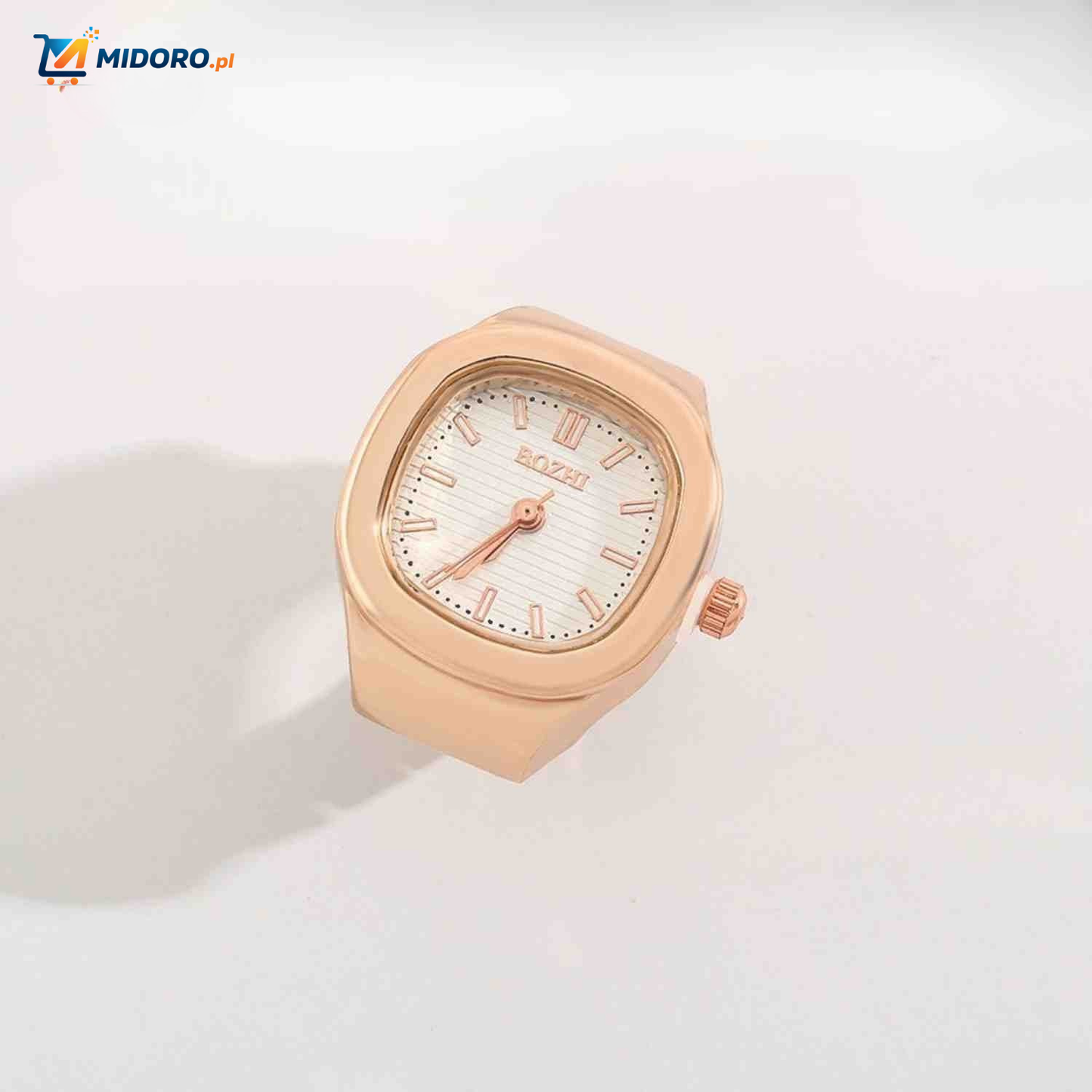 Timora™ Zegarek Pierścionkowy | Unikalny design, wyświetlanie czasu i stylowy dodatek