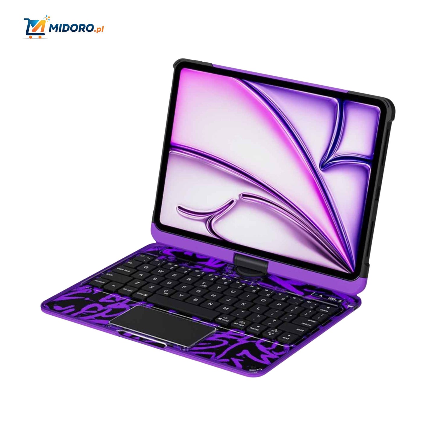 Rotapad™ Pokrowiec na klawiaturę do iPadów | Obrót 360°, Ochronny i Stylowy!