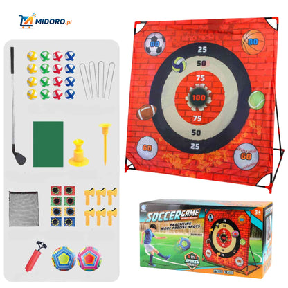 PlaySquare™ Zestaw Golfowy | Interaktywny, wewnętrzny, edukacyjny zestaw | Idealny Prezent na Święta