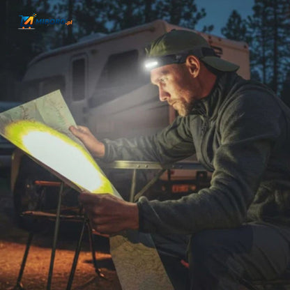 NightRay™ Latarka czołowa | Ultra jasna, ładowalna i lekka