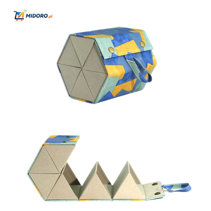 Optigarde™ Etui na okulary | Wielokieszeniowe, Składane i Oszczędzające Miejsce