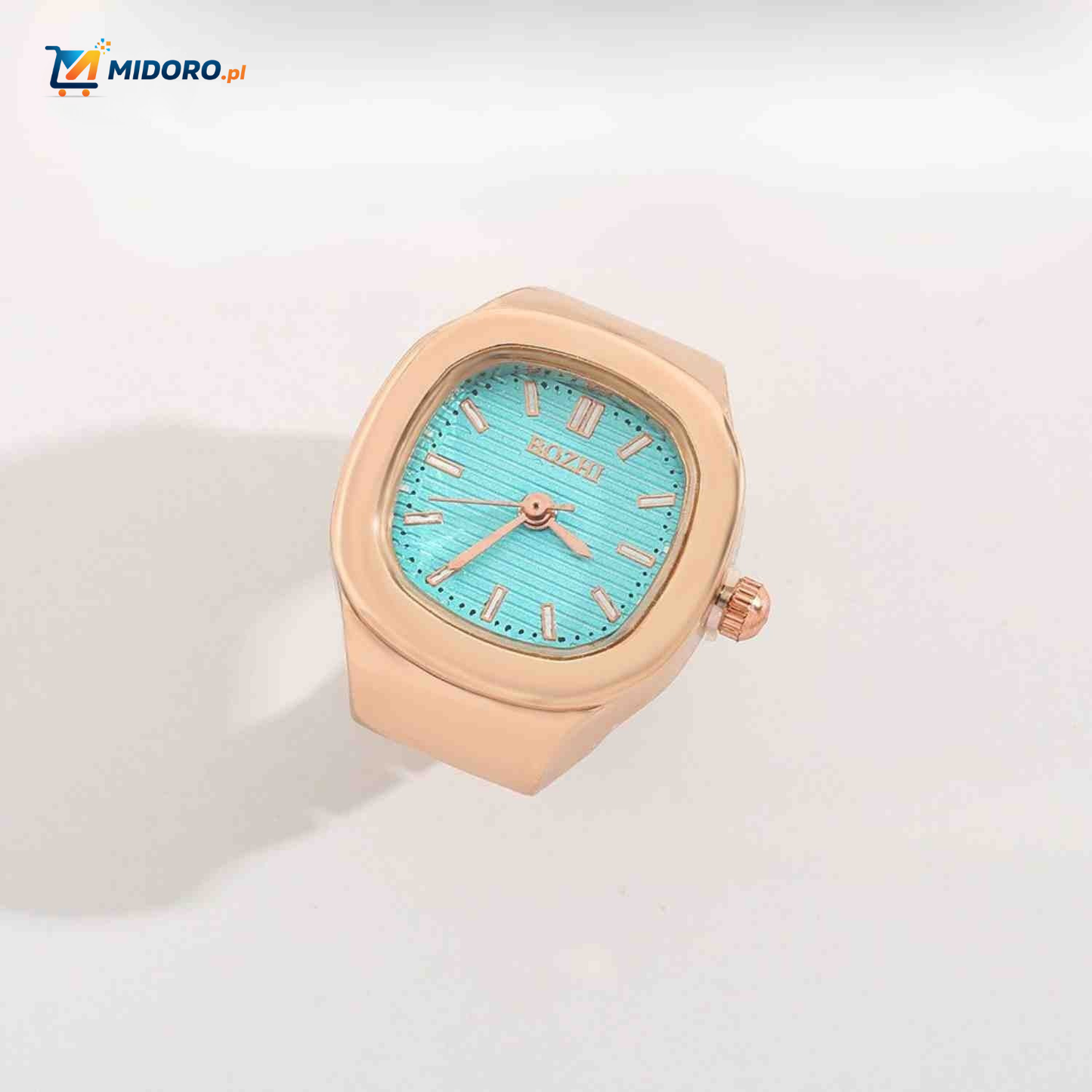 Timora™ Zegarek Pierścionkowy | Unikalny design, wyświetlanie czasu i stylowy dodatek