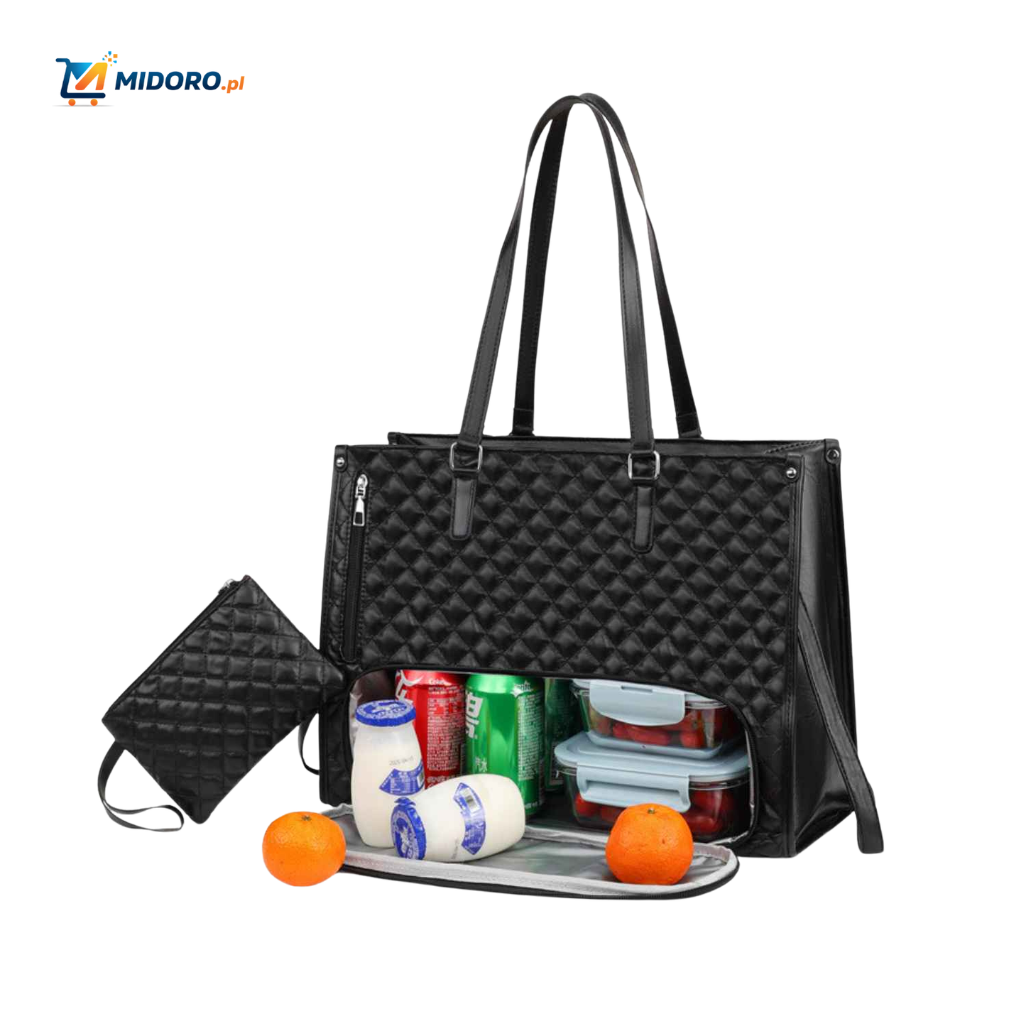 Totezia™ Torba | 2-w-1 Torebka i Torba Chłodząca, Przestronny i Stylowy Design + Darmowa Torebka Wartości 19,95 €