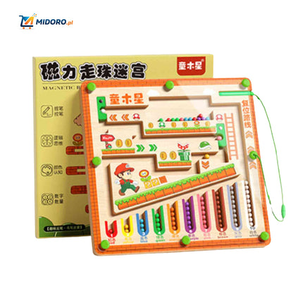 MagnoMaze™ Gra | Logiczne myślenie, motoryka mała i radość z nauki
