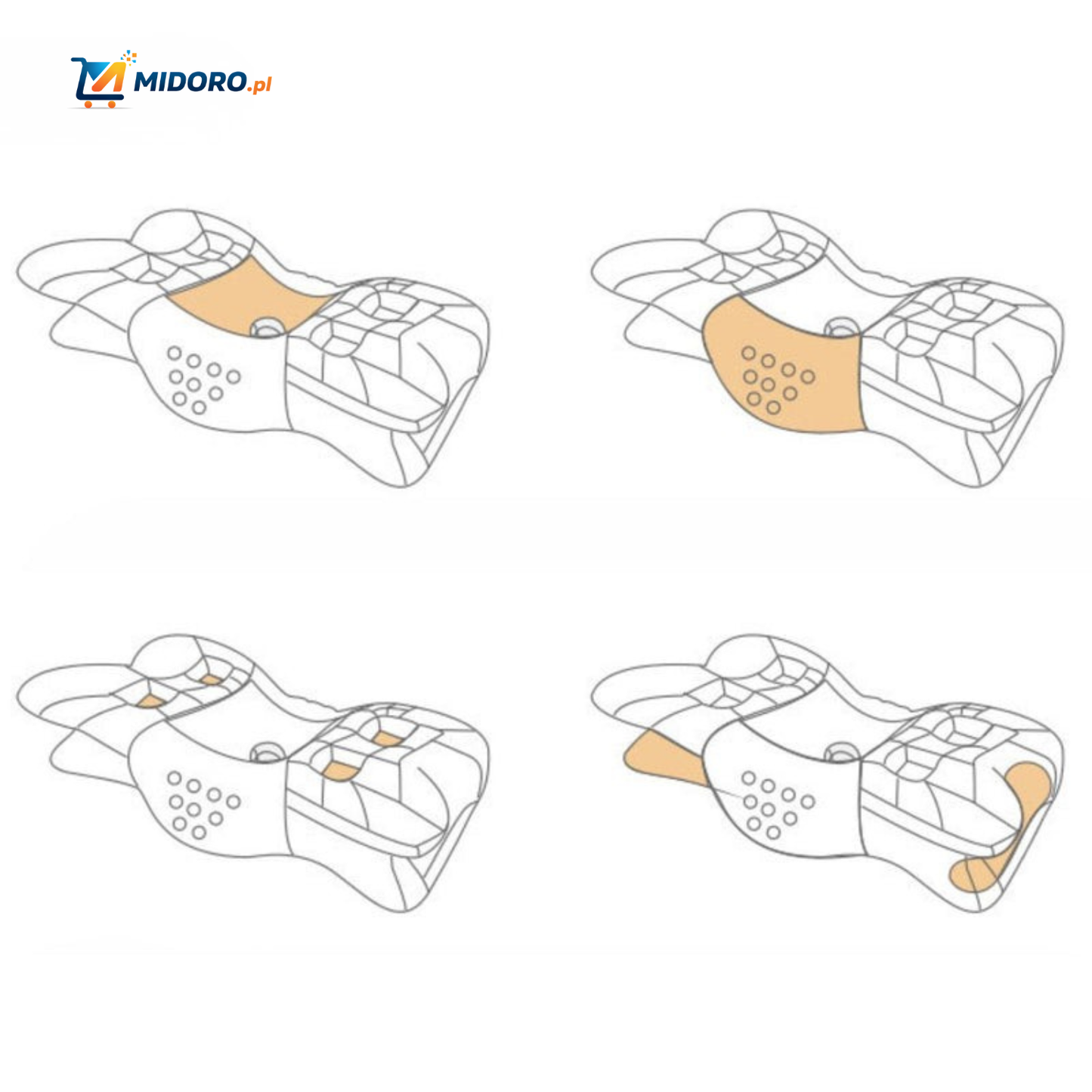 NeckRest™ Ergonomiczne Poduszka z Pianki Memory – Wspierająca i Zachowująca Kształt