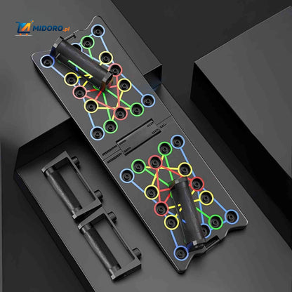 PowerFit™ Deska do Pompki | Wielofunkcyjna, Wzmacniająca Mięśnie i Kompaktowa