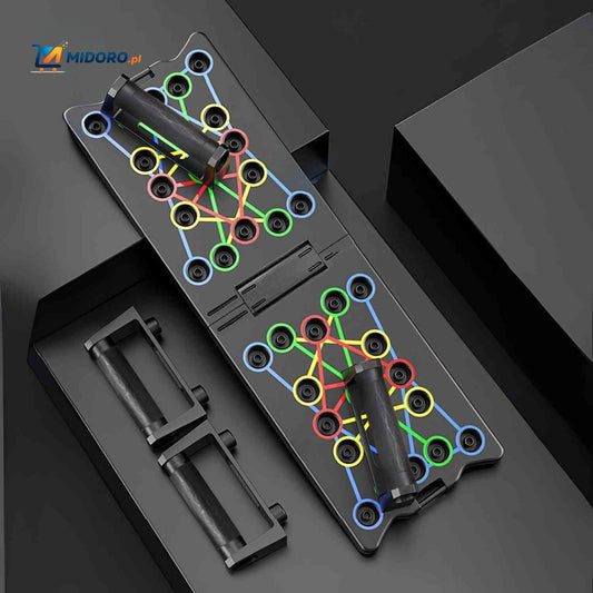 PowerFit™ Deska do Pompki | Wielofunkcyjna, Wzmacniająca Mięśnie i Kompaktowa