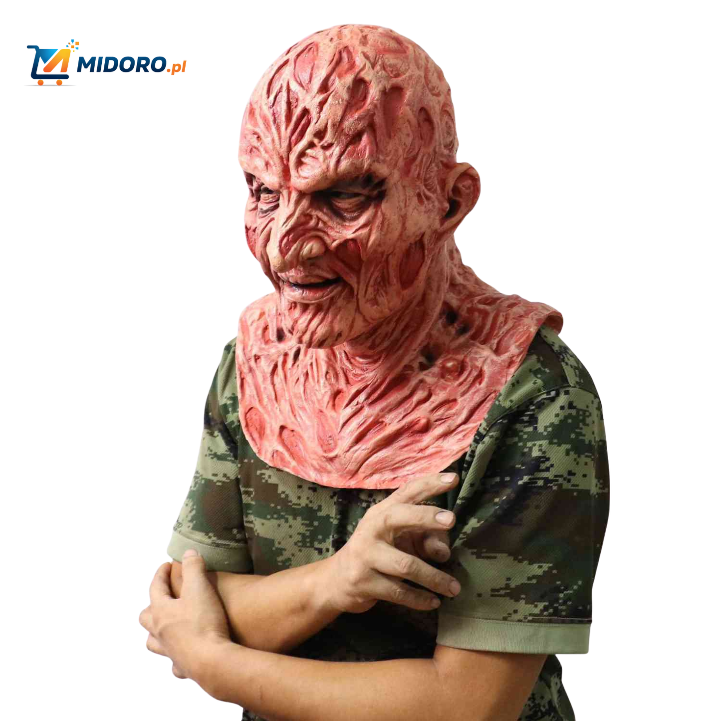 Zombiora™ Maska | Przerażająco realistyczna, wygodna na Halloween