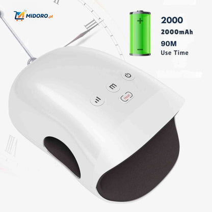 Palmex™ Masażer Rąk | Poduszki Powietrzne, Ciepło & Ulga w Stawach