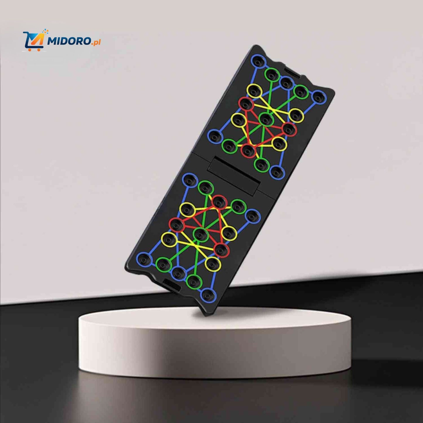 PowerFit™ Deska do Pompki | Wielofunkcyjna, Wzmacniająca Mięśnie i Kompaktowa