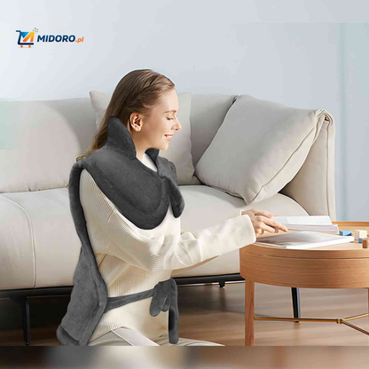 Thermo Relax™ Elektryczny Koc Ogrzewający | Szyja i Ramiona, Szybkie Ciepło