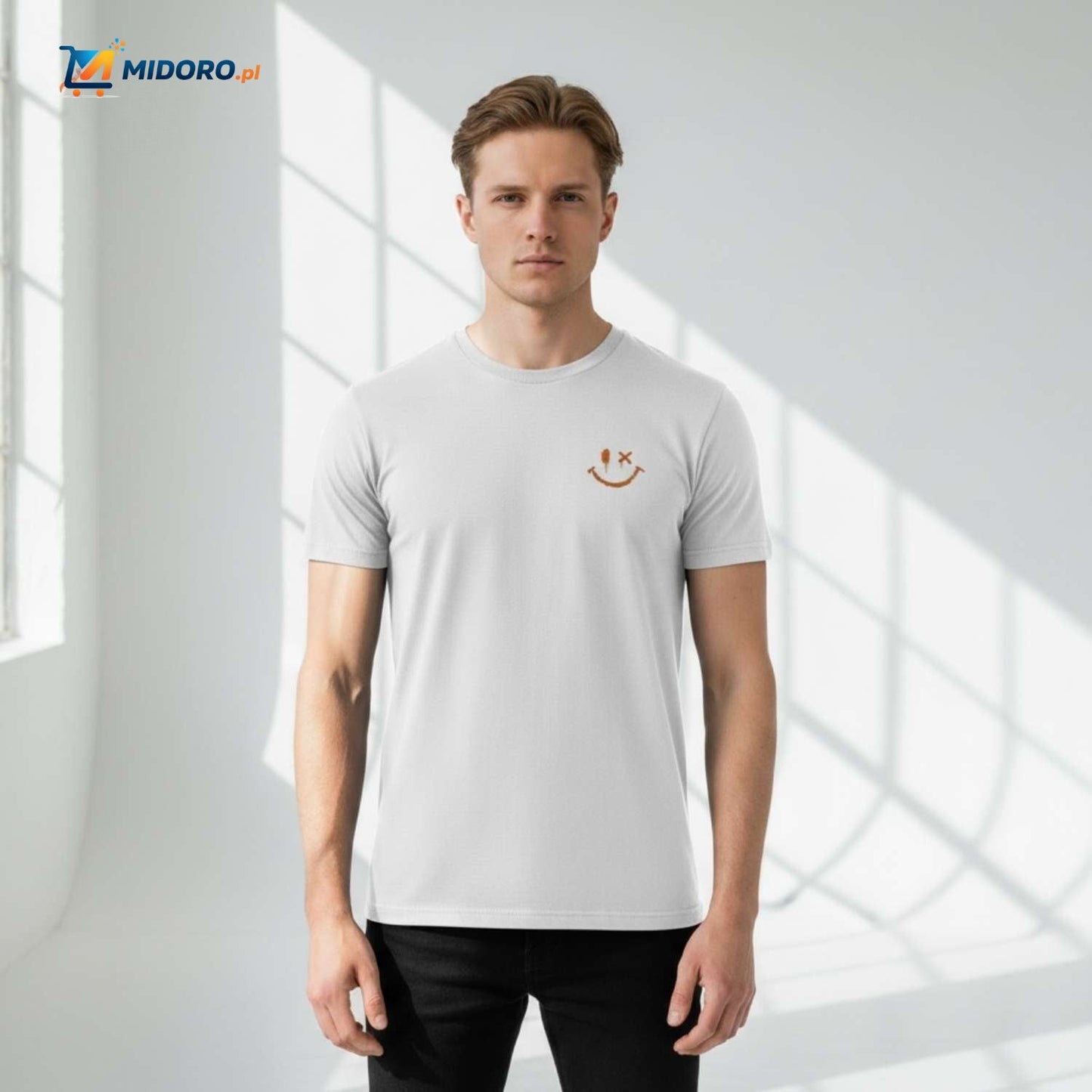 SmileyWave™ T-shirt | Miękka bawełna, wyrazisty design i oddychający