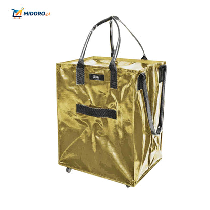 Rollexa™ Torba na wózku | Wózek na zakupy, Składany i Duża Pojemność