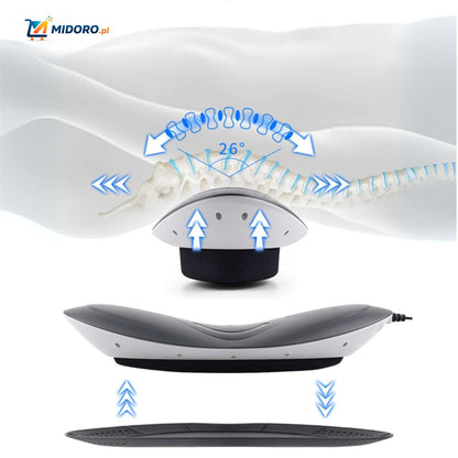 RelaxaCore™ Masażer | Kompresja cieplna, Podczerwień i Wsparcie dla Pleców