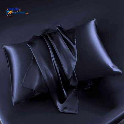 Silkora™ Poszewka na Poduszkę | Miły Satyn, Ochrona Włosów & Luksusowy Komfort