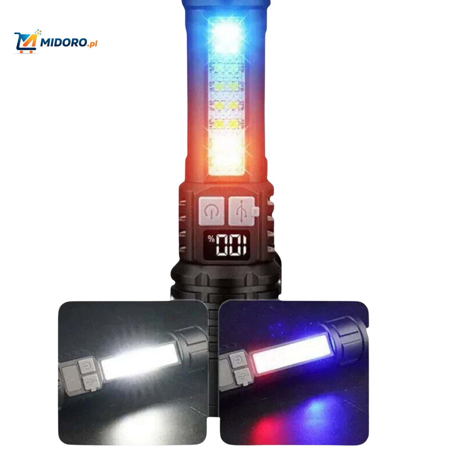 Torchlite™ Latarka | Potężne LED-światło, Ładowalna i Idealna na Zewnątrz!