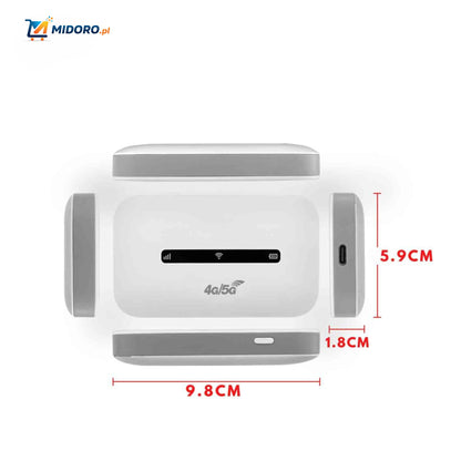 Router Netrovia™ | 4G Przenośny, Szybkie WiFi i Bez Kabli