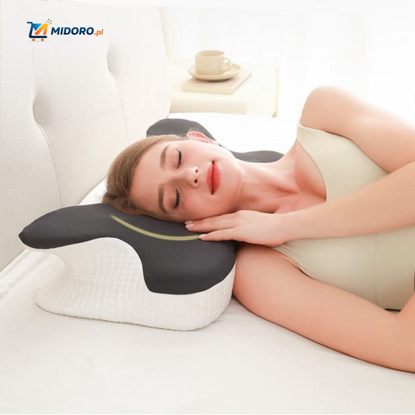 NeckRest™ Ergonomiczne Poduszka z Pianki Memory – Wspierająca i Zachowująca Kształt