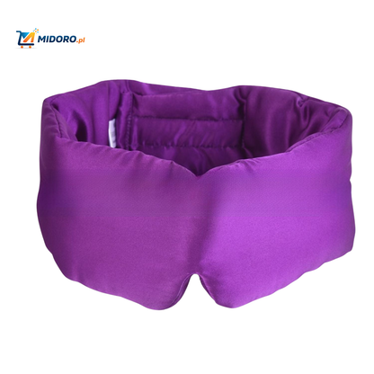 SilkDream™ Maska | Jedwab Morwowy, Miękka i Odwracalna dla Spokojnego Snu!