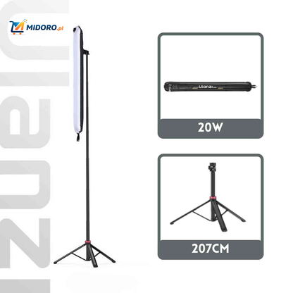 Ulanzi™ Lampa Napełniana Powietrzem | Magnetyczne Światło lub Zestaw Statywów – Idealna do Fotografii, Wideo i Na Zewnątrz
