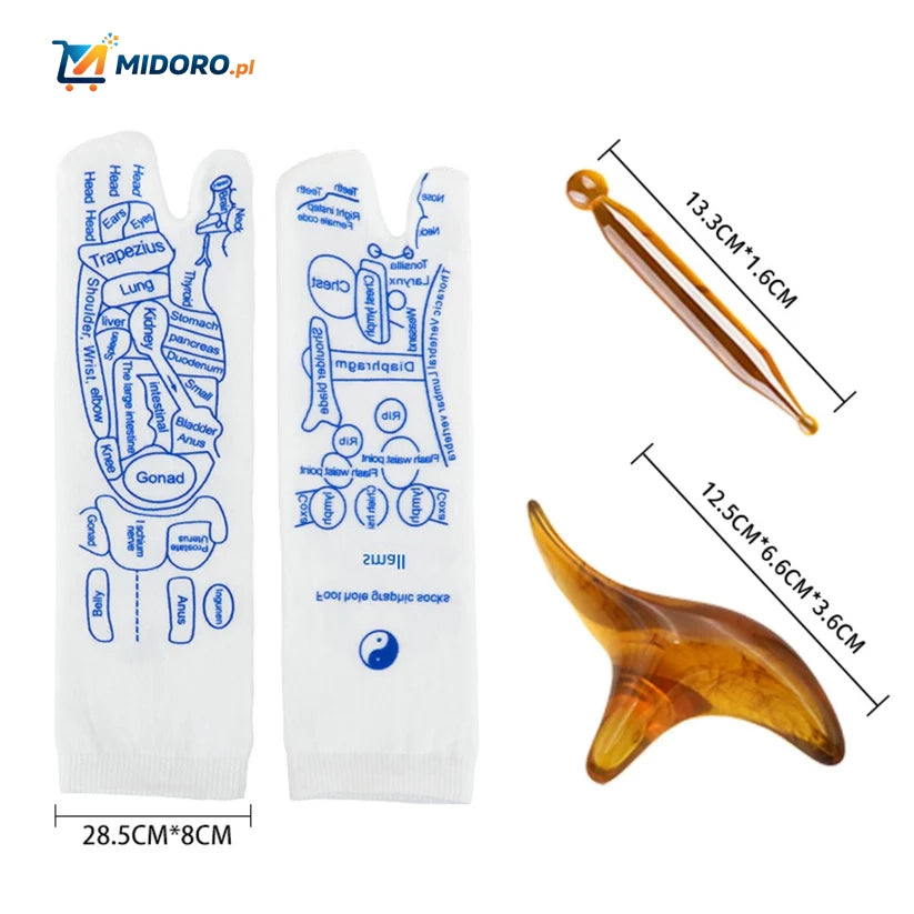 Skarpety Acupoint™ | Terapia Meridianowa dla Stóp, Zrelaksuj się i Regeneruj!