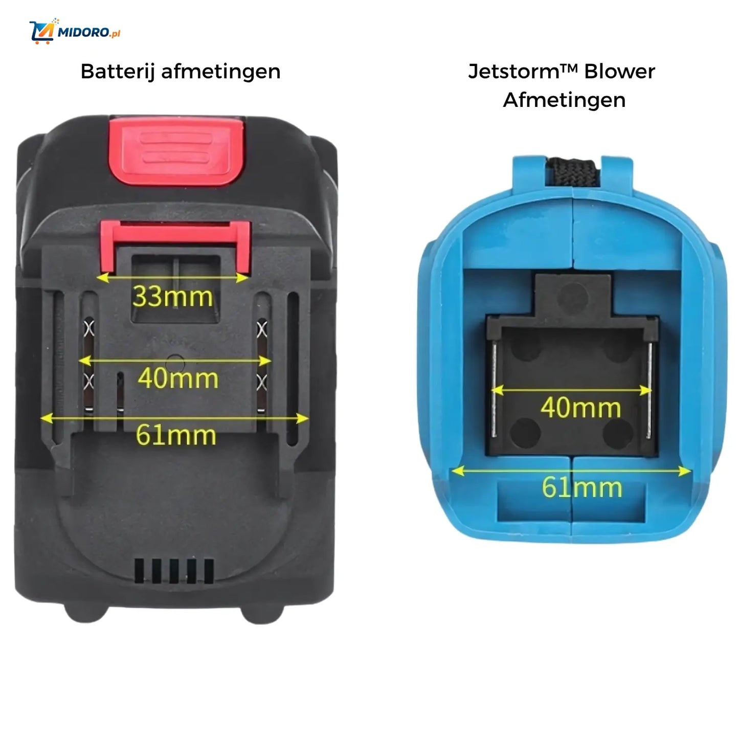 Jetstorm™ Blower | Mocny Suszarka, Przenośny & Szybko Ładowany