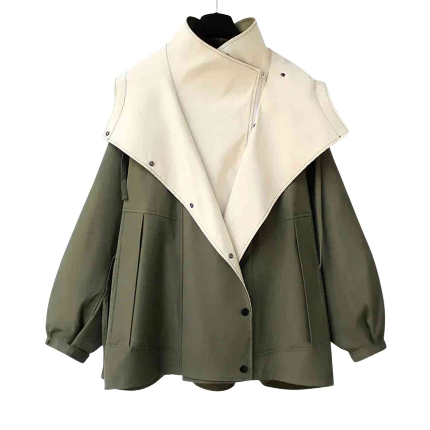 AquaShell™ Damska Kurtka | Wodoodporna, Oversized & Stylowa