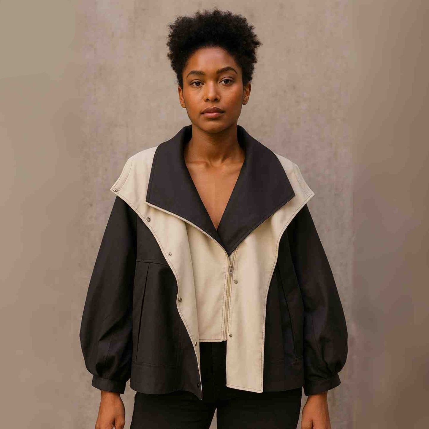 AquaShell™ Damska Kurtka | Wodoodporna, Oversized & Stylowa