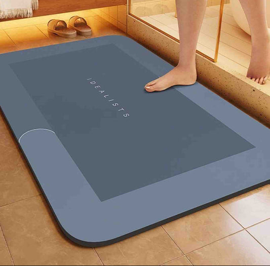 Aquastep™ Matę Łazienkową | Szybkoschnąca, Antypoślizgowa i Wchłaniająca Wodę