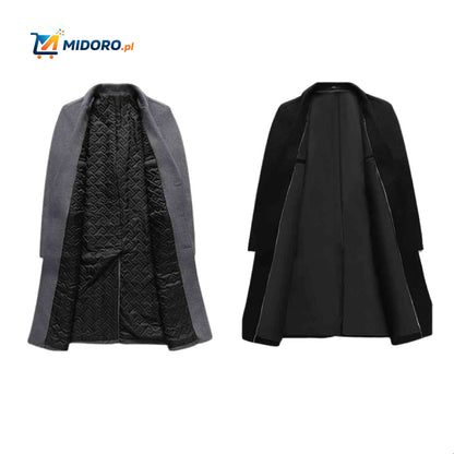 Ashford™ Wełniany Trench | wełna, klasyczny, brytyjski styl dziedzictwa, pikowany