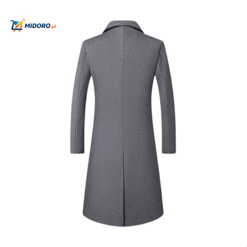 Ashford™ Wełniany Trench | wełna, klasyczny, brytyjski styl dziedzictwa, pikowany