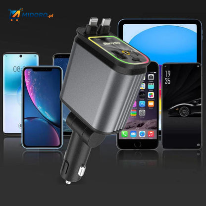 AutoCharge™ 120W | 4-w-1 Ładowarka, Super-Szybka, RGB Gwiezdne Niebo!